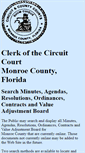 Mobile Screenshot of minutes-monroe-clerk.com